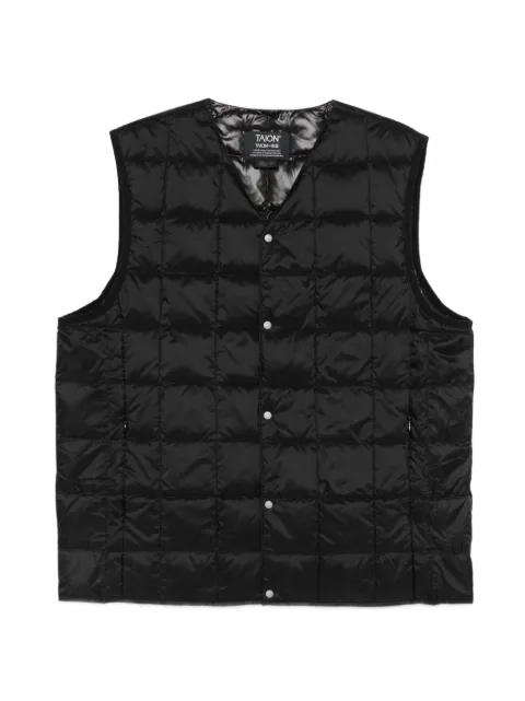 Taion quilted button gilets 