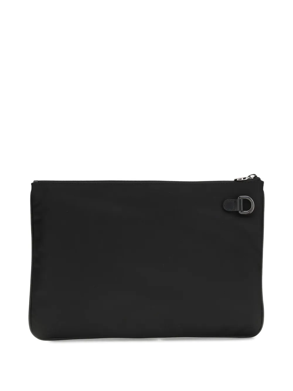 Kiton zip-fastening clutch bag - Zwart