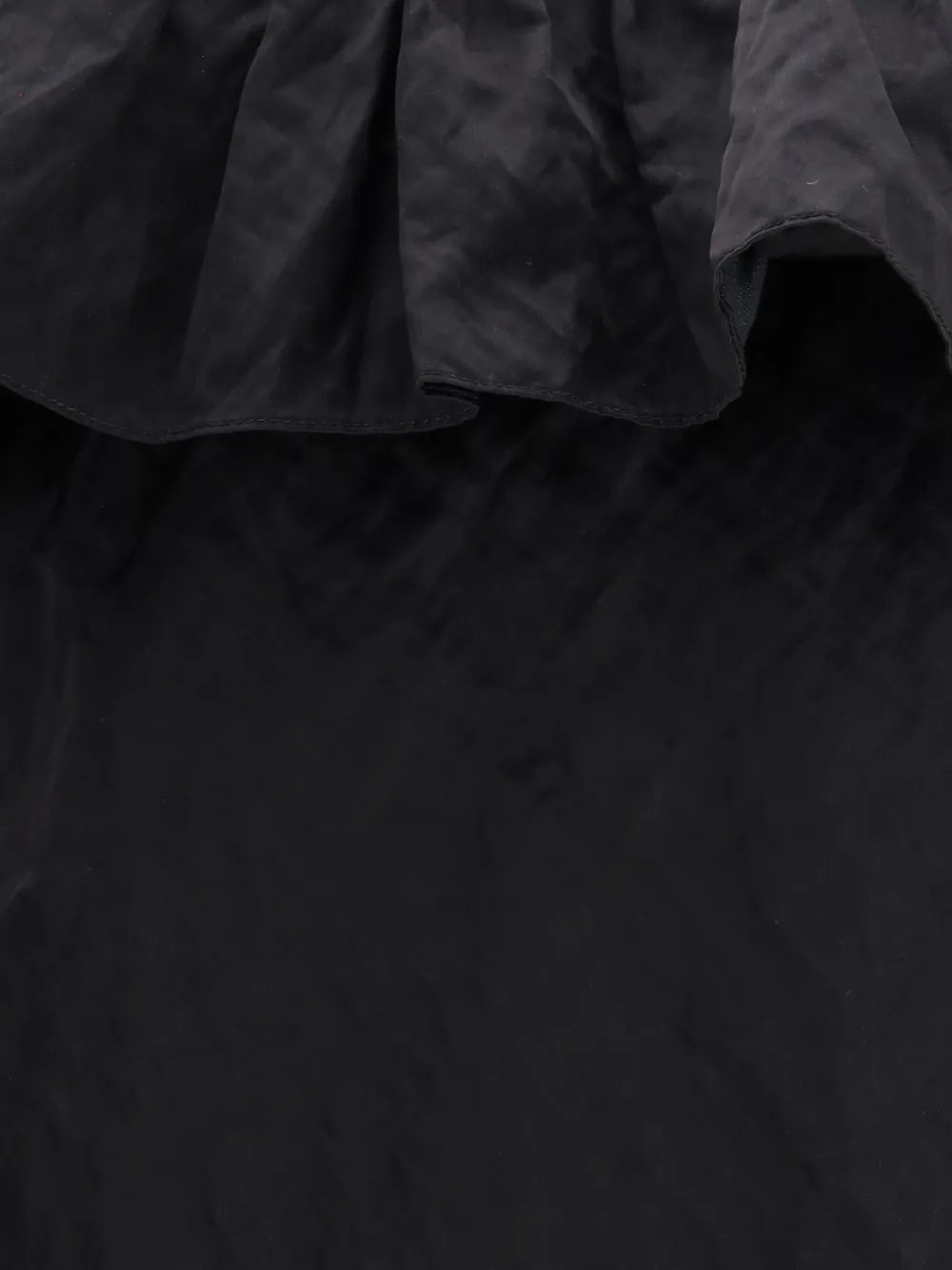  Chloé Ruffled Backless Mini Dress - Black 