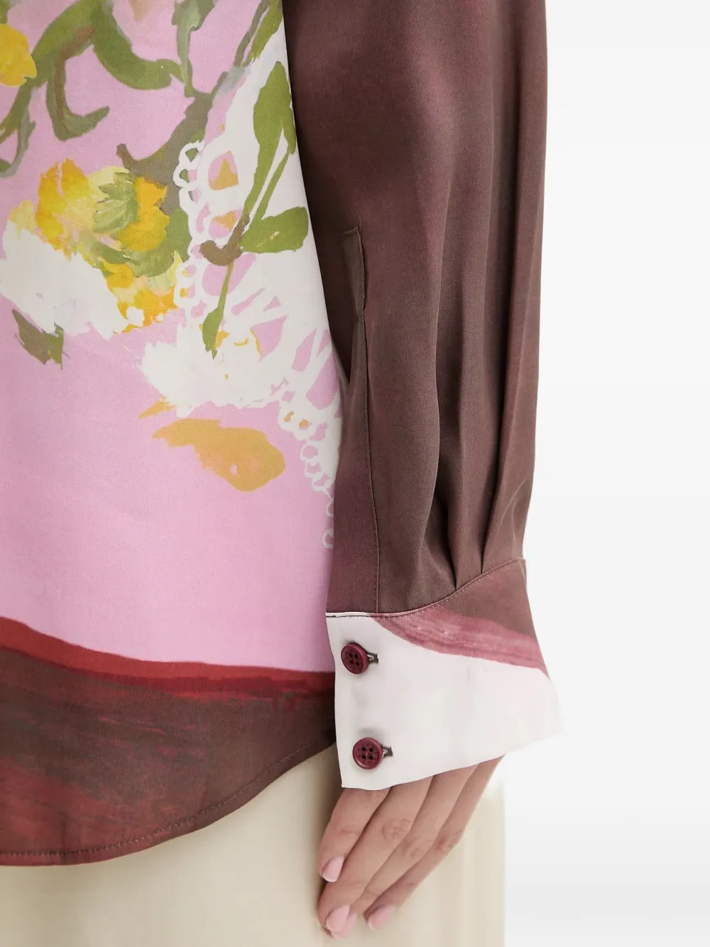 Stine Goya Blouse met bloemenprint Roze