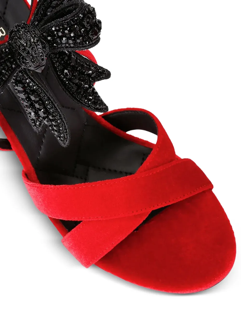 Kurt Geiger London bow embellished pumps Rood