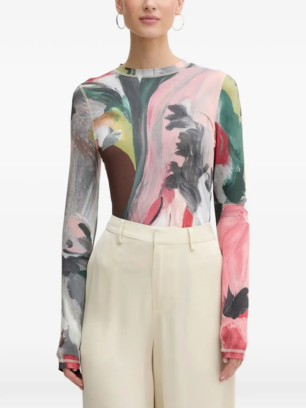 Stine Goya long-sleeve top - Rosa