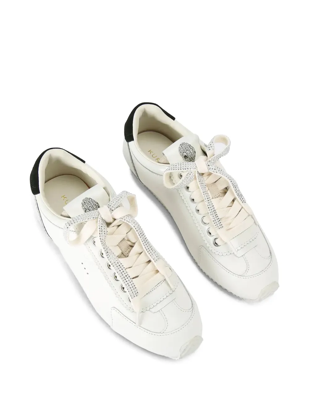 Kurt Geiger London leather sneakers - Wit