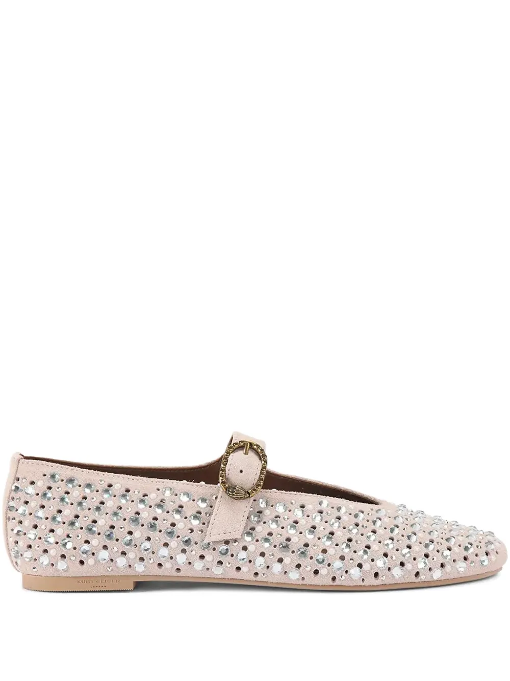 Kurt Geiger London Mayfair embellished ballet flats - Toni neutri