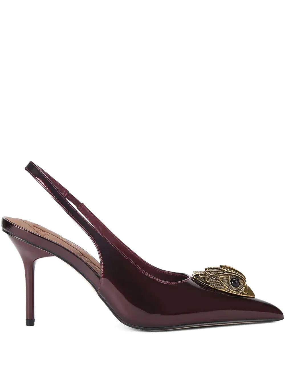 Kurt Geiger London Large Eagle slingback pumps - Rosso