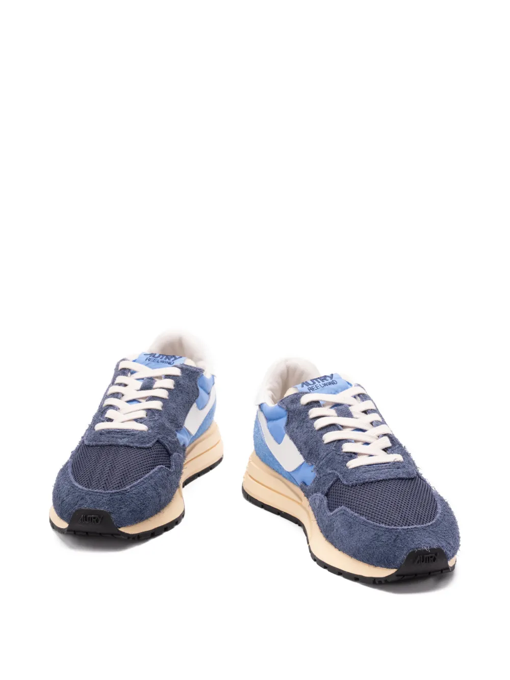 Autry Reelwind panelled sneakers Blauw