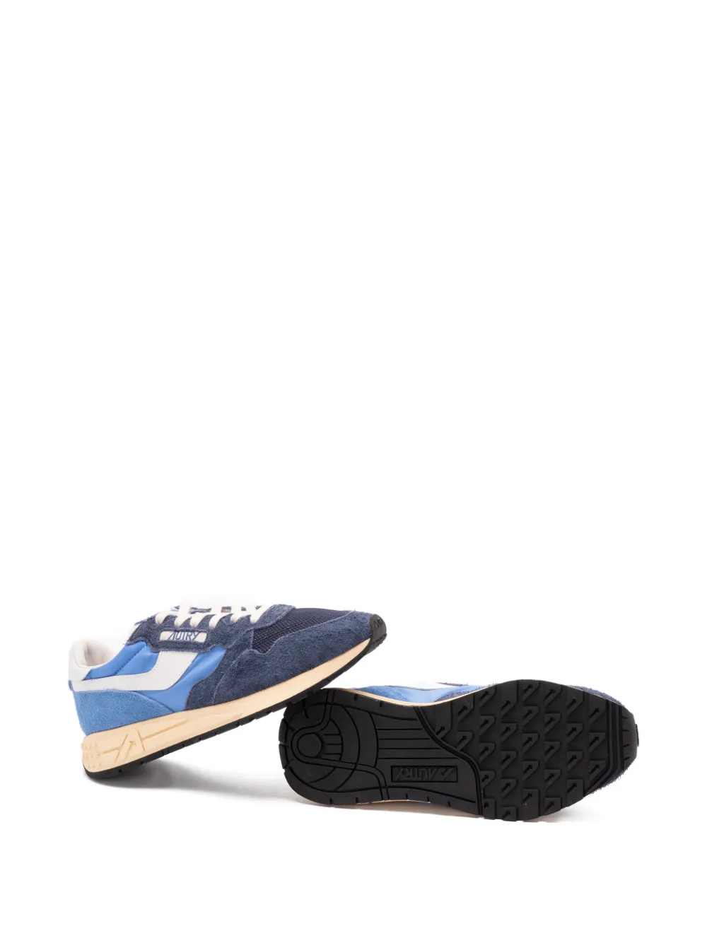 Autry Reelwind panelled sneakers Blauw