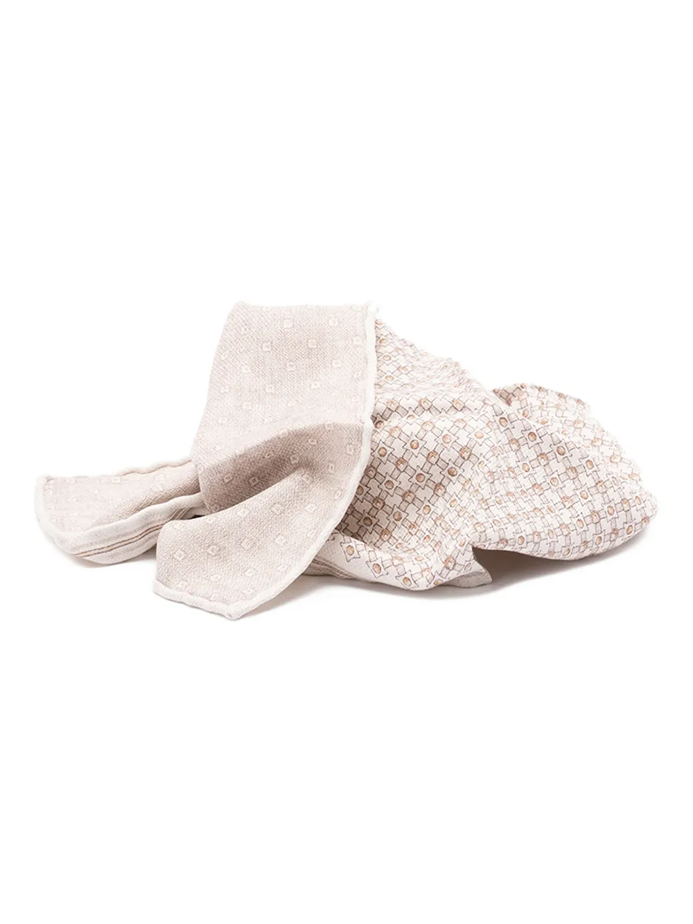 Brunello Cucinelli patterned scarf | Neutrals | Image 1