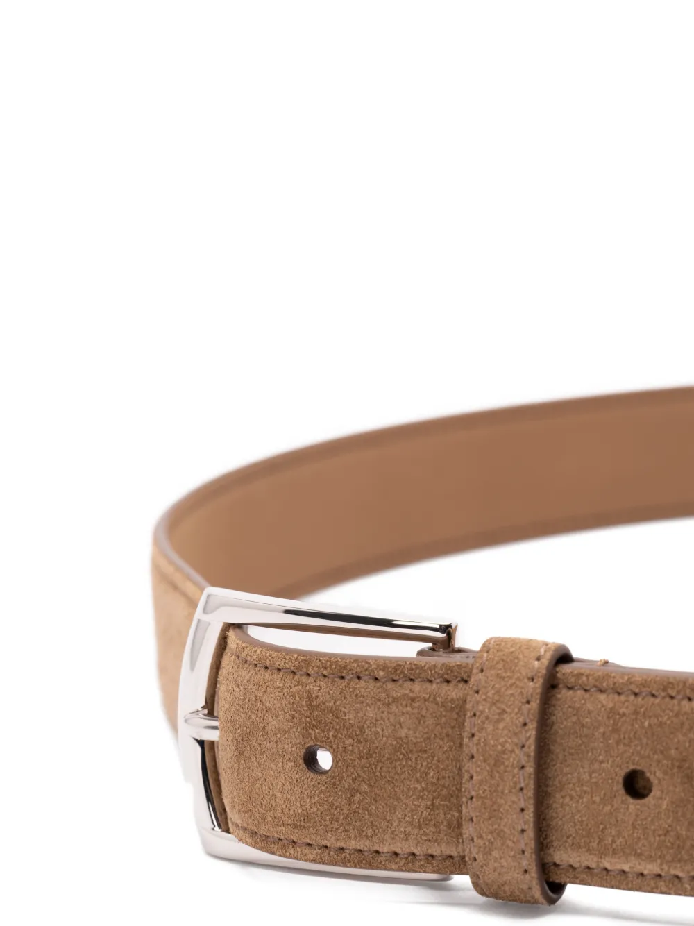 Prada calf-suede belt - Bruin