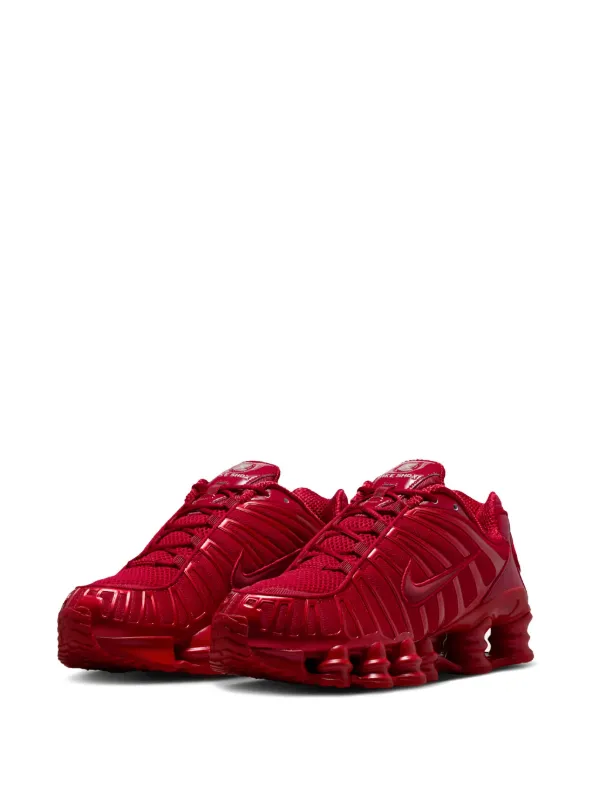 Nike Shox TL Sneakers | Red | FARFETCH
