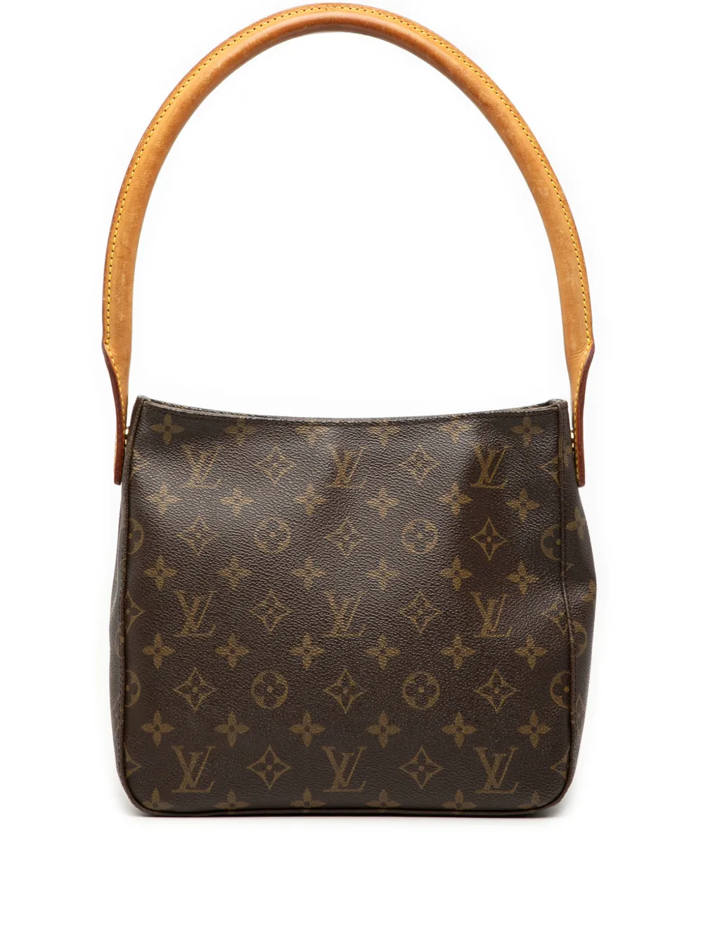 Louis Vuitton Pre-Owned Borsa a spalla Looping MM con monogramma 2001 - Marrone