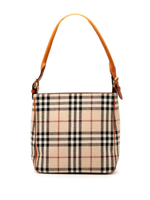 Burberry Pre-Owned 2018-2023 House Check Tweed shoulder bag