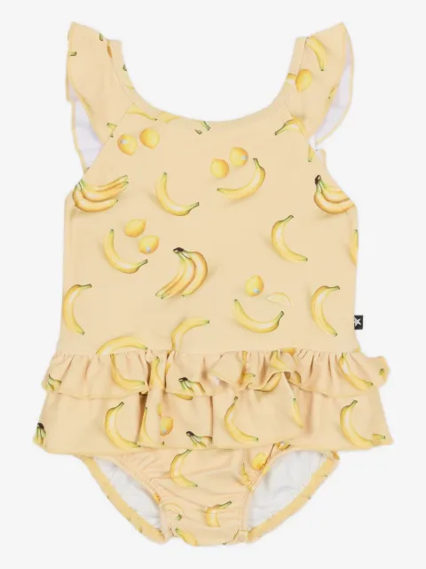 Molo maillot de bain imprimé fruit à volants