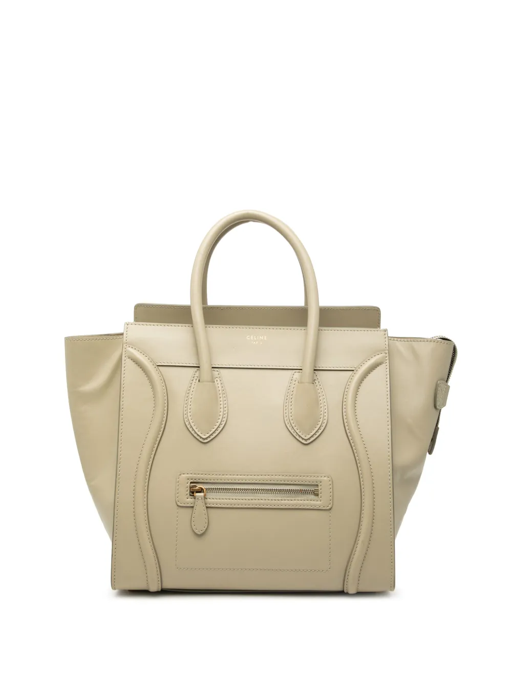 Celine Pre-Owned Borsa tote Luggage mini in pelle 2013 - Marrone