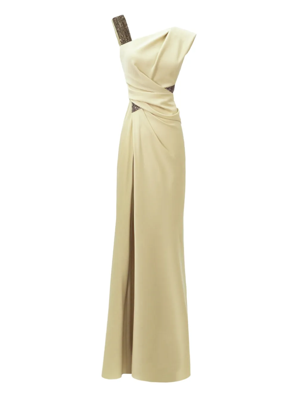 Gemy Maalouf Abito lungo asimmetrico - Toni neutri