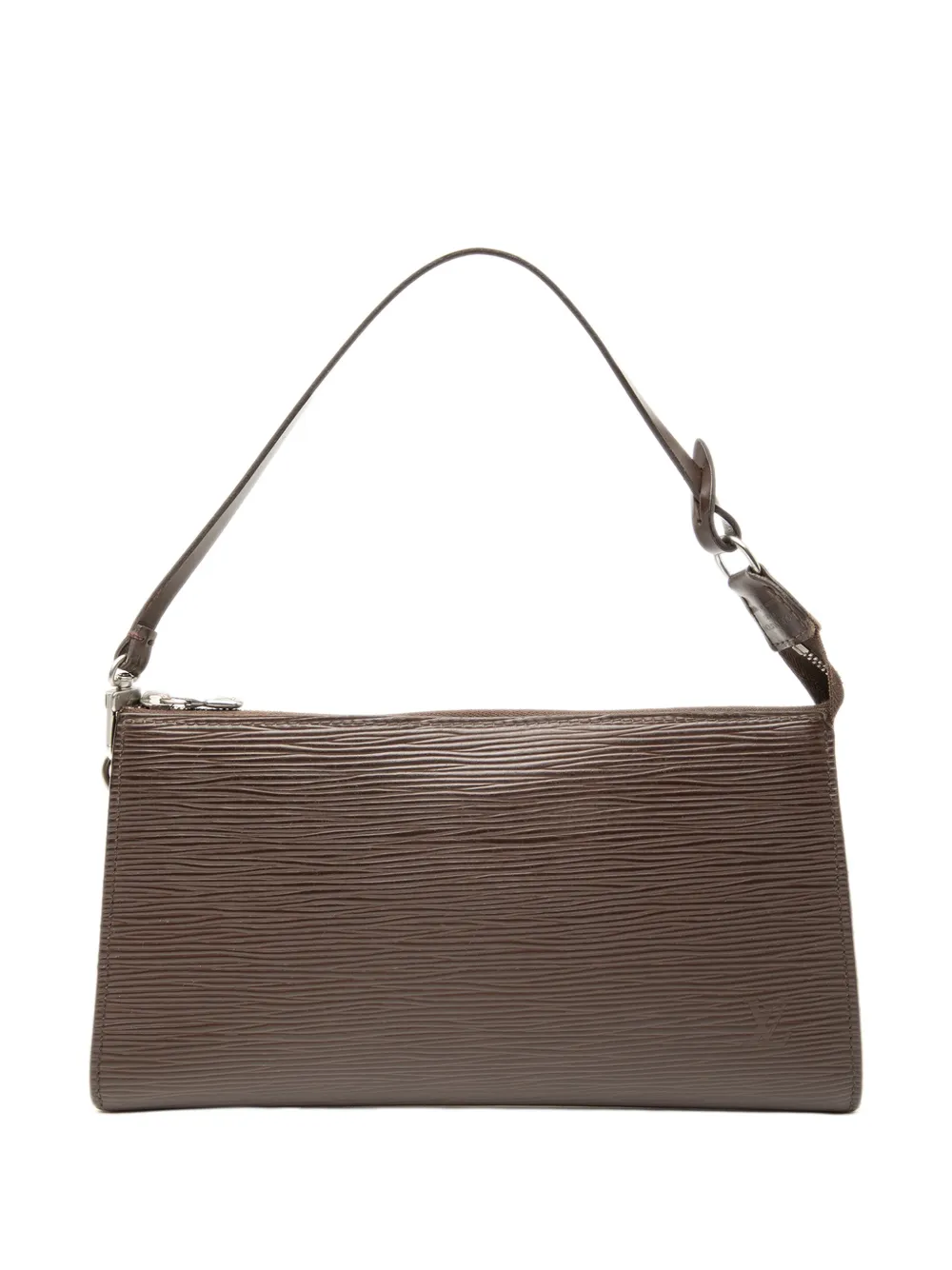 Louis Vuitton Pre-Owned Borsa a spalla Pochette Accessoires in pelle Épi 2002 - Marrone