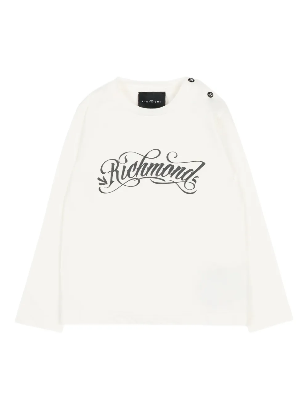 John Richmond Junior long-sleeve T-shirt - Bianco