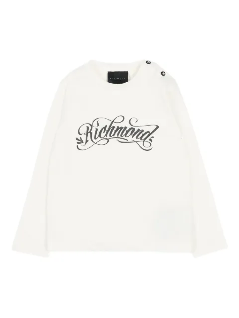 John Richmond Junior T-shirt a maniche lunghe
