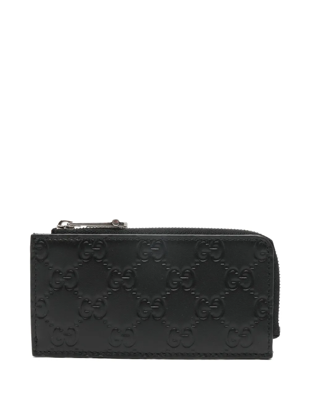 Gucci GGエンボス カードケース | ブラック | Image 1
