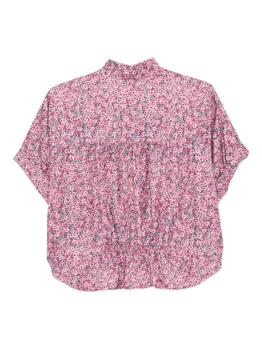 ISABEL MARANT Azalea floral buttoned shirt - Roze