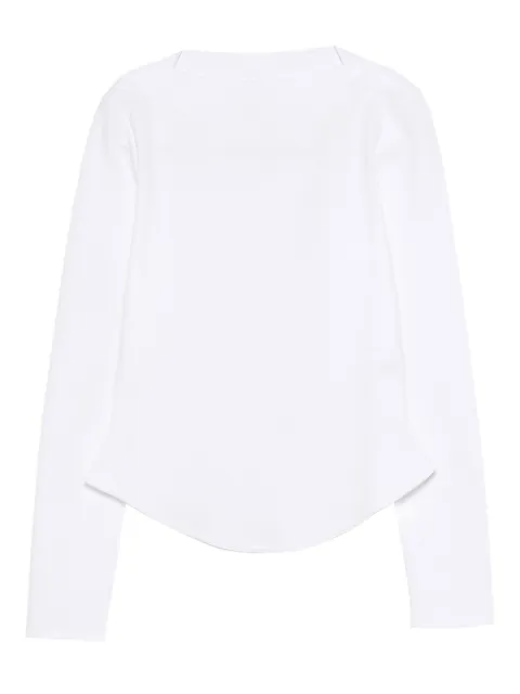 Alaïa T-shirt a maniche lunghe