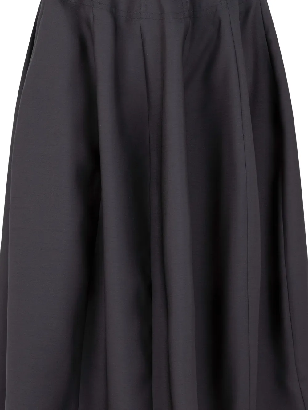 Heirlome panelled midi skirt - Zwart