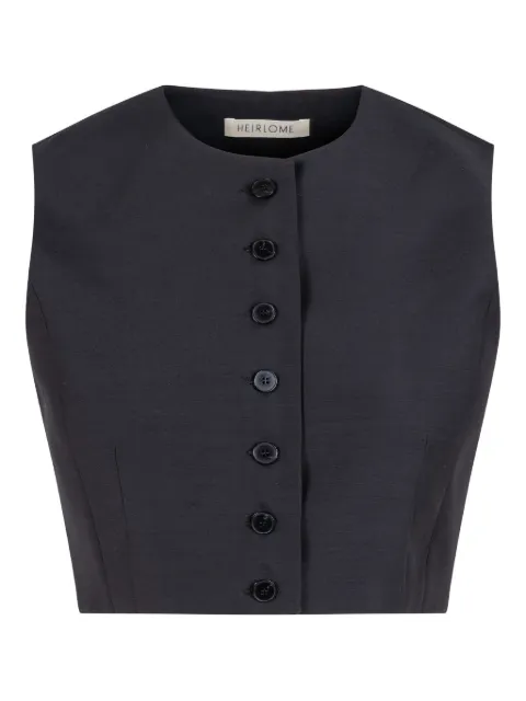 Heirlome buttoned top
