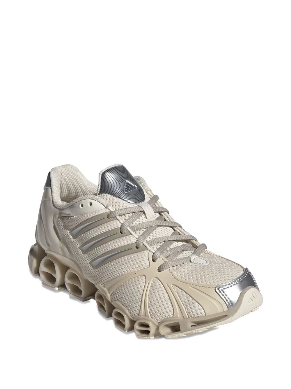 Adidas Mega Ghostride striped sneakers - Beige