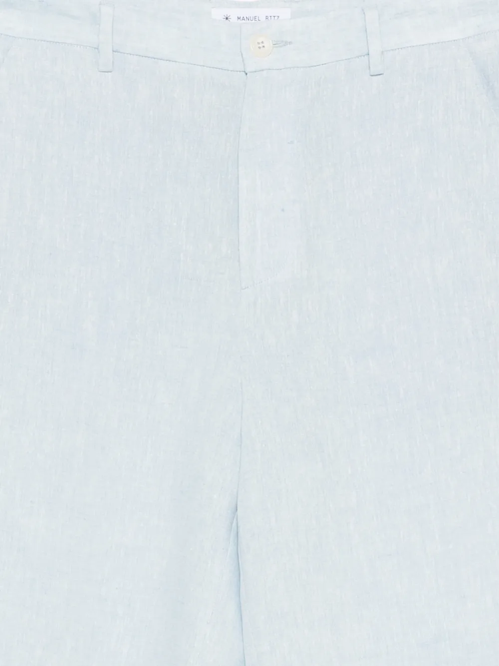 Manuel Ritz Pantalones Cortos Con Botones - Azul 
