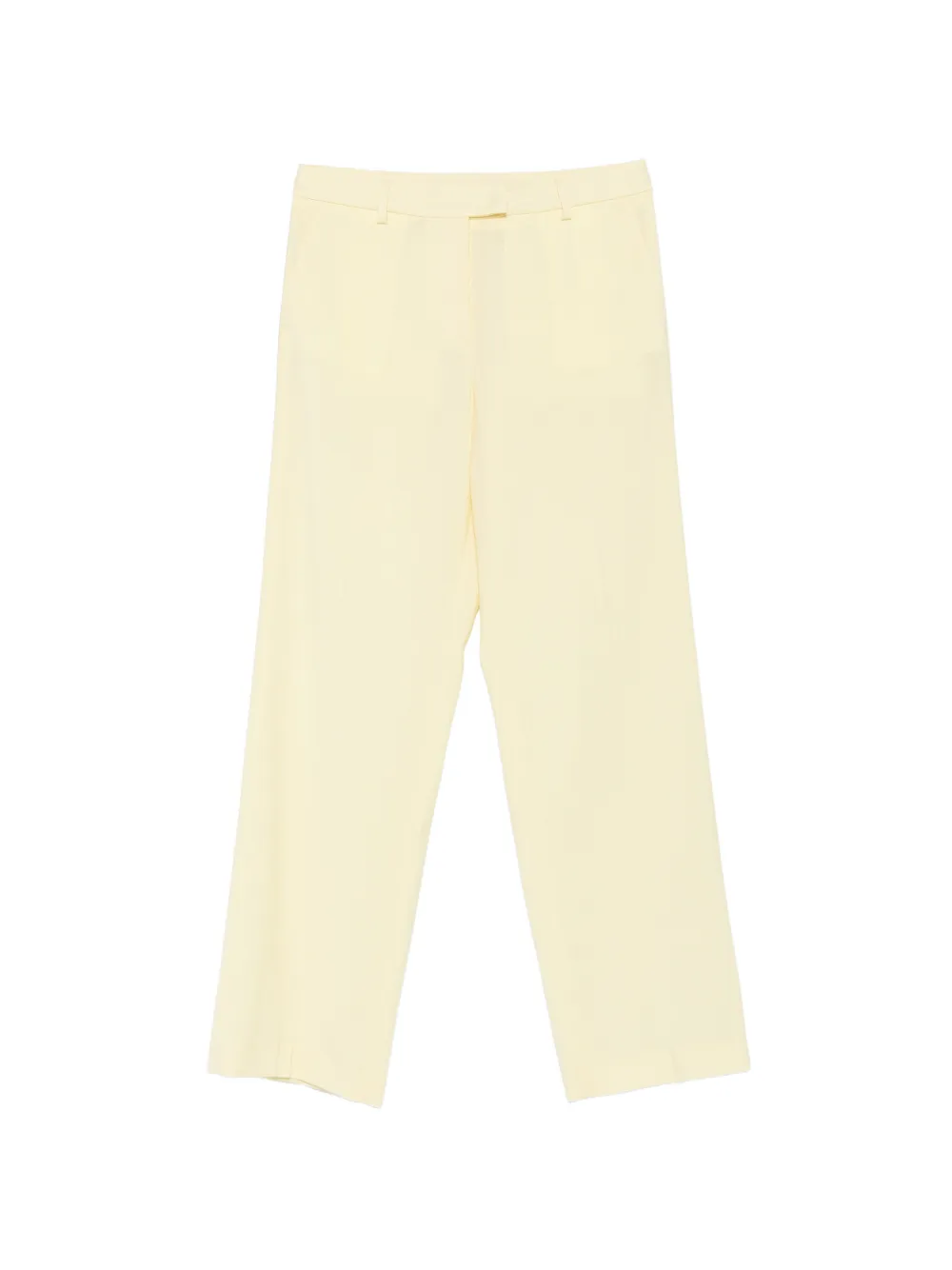 Manuel Ritz pressed-crease tailored trousers - Giallo