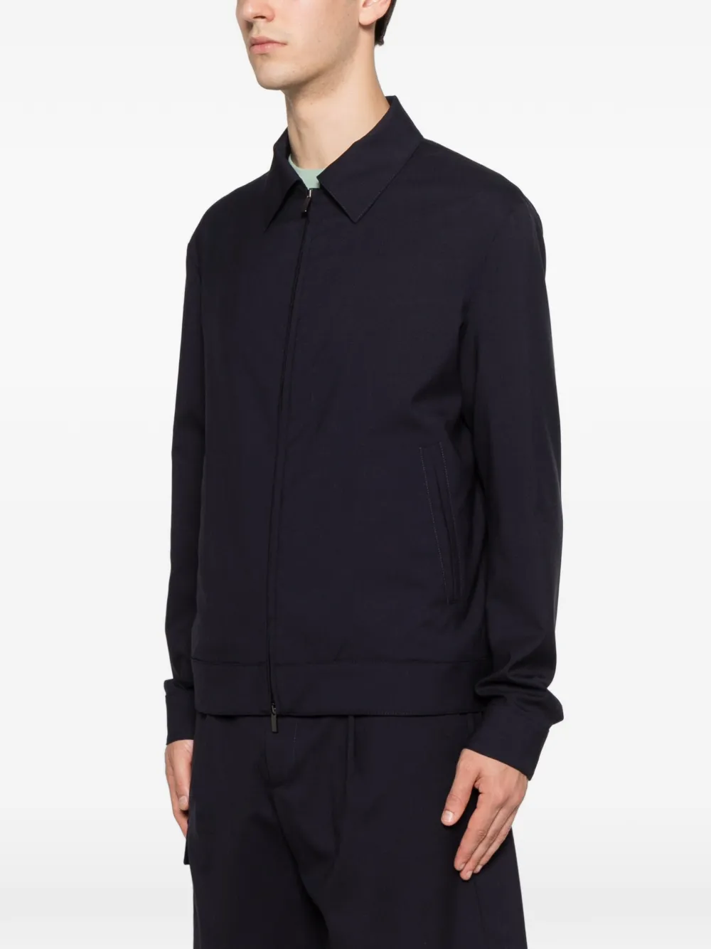Manuel Ritz ジップアップ ジャケット | ブルー | FARFETCH JP