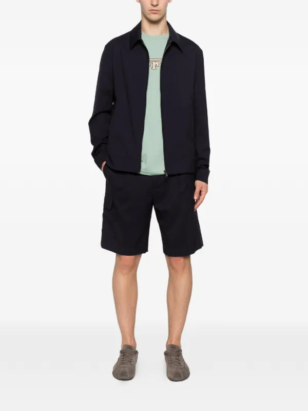 Manuel Ritz ジップアップ ジャケット | ブルー | FARFETCH JP