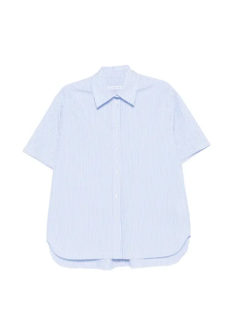 Manuel Ritz striped short-sleeved shirt