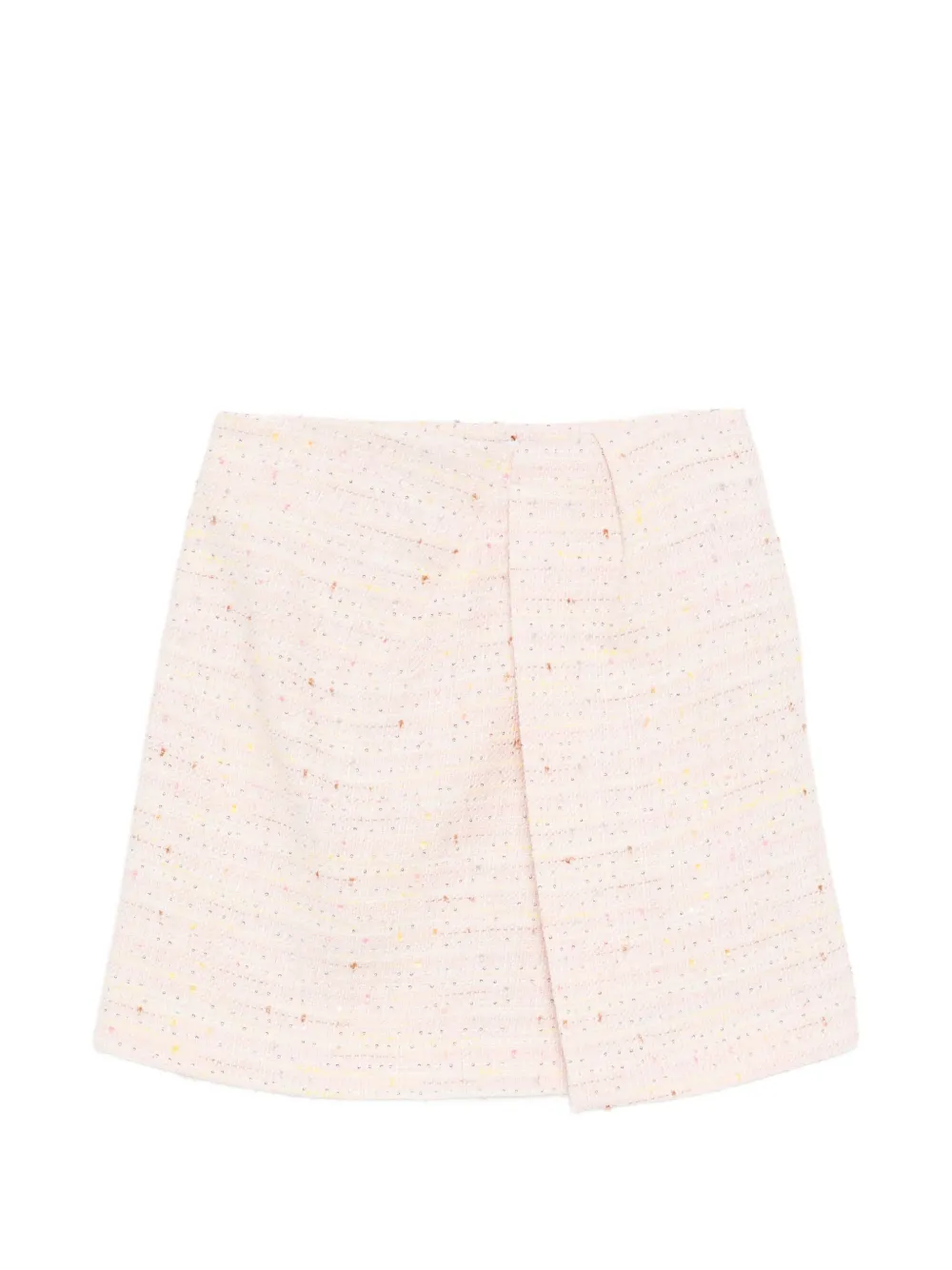 Manuel Ritz bouclé mini skirt - Rosa