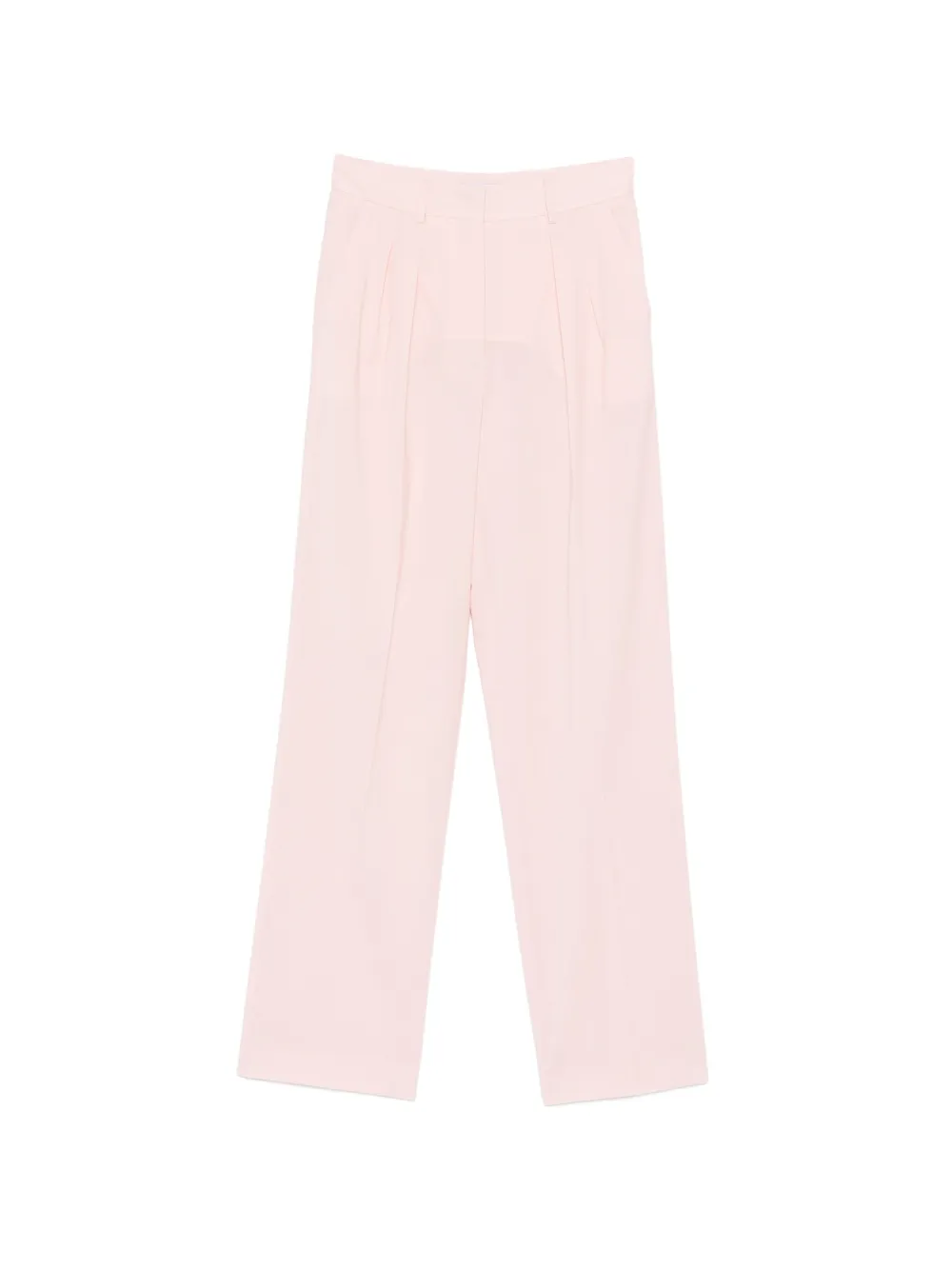 Manuel Ritz pleated straight-leg trousers - Rosa
