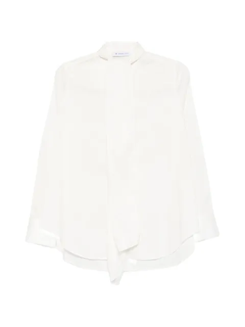 Manuel Ritz pussy-bow long-sleeve shirt