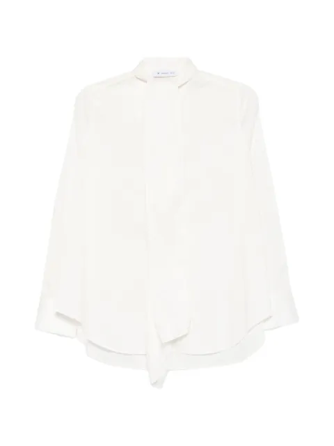 Manuel Ritz pussy-bow long-sleeve shirt