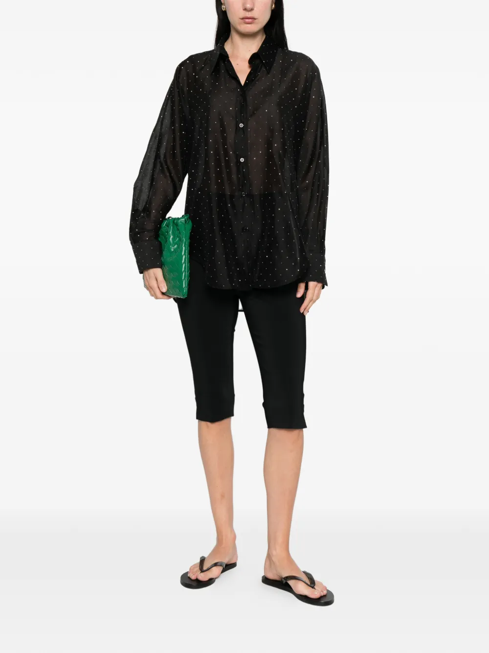 Manuel Ritz Camicia Con Decorazione - Nero 