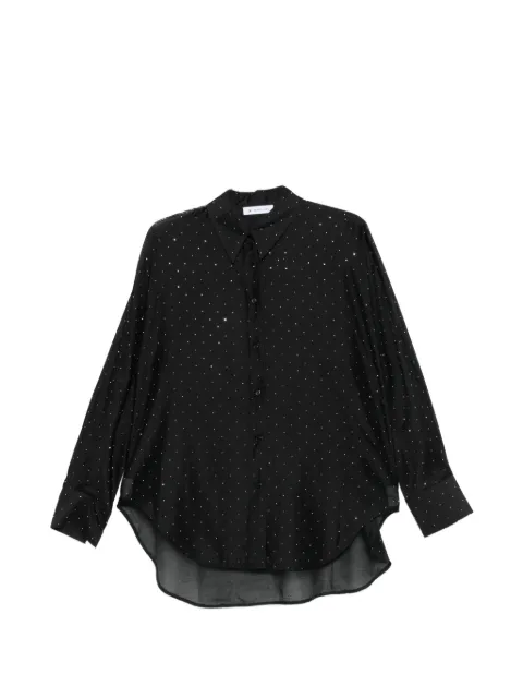 Manuel Ritz collared embellished shirt