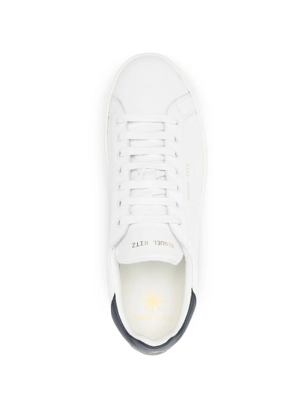 Manuel Ritz Leren sneakers Wit