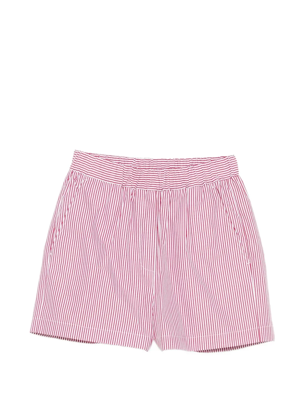 Manuel Ritz striped shorts - Rosso