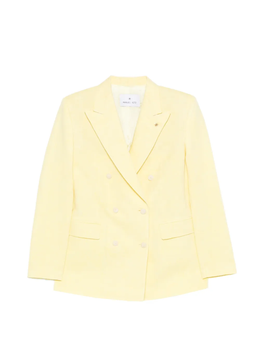 Manuel Ritz double-breasted jacket - Giallo