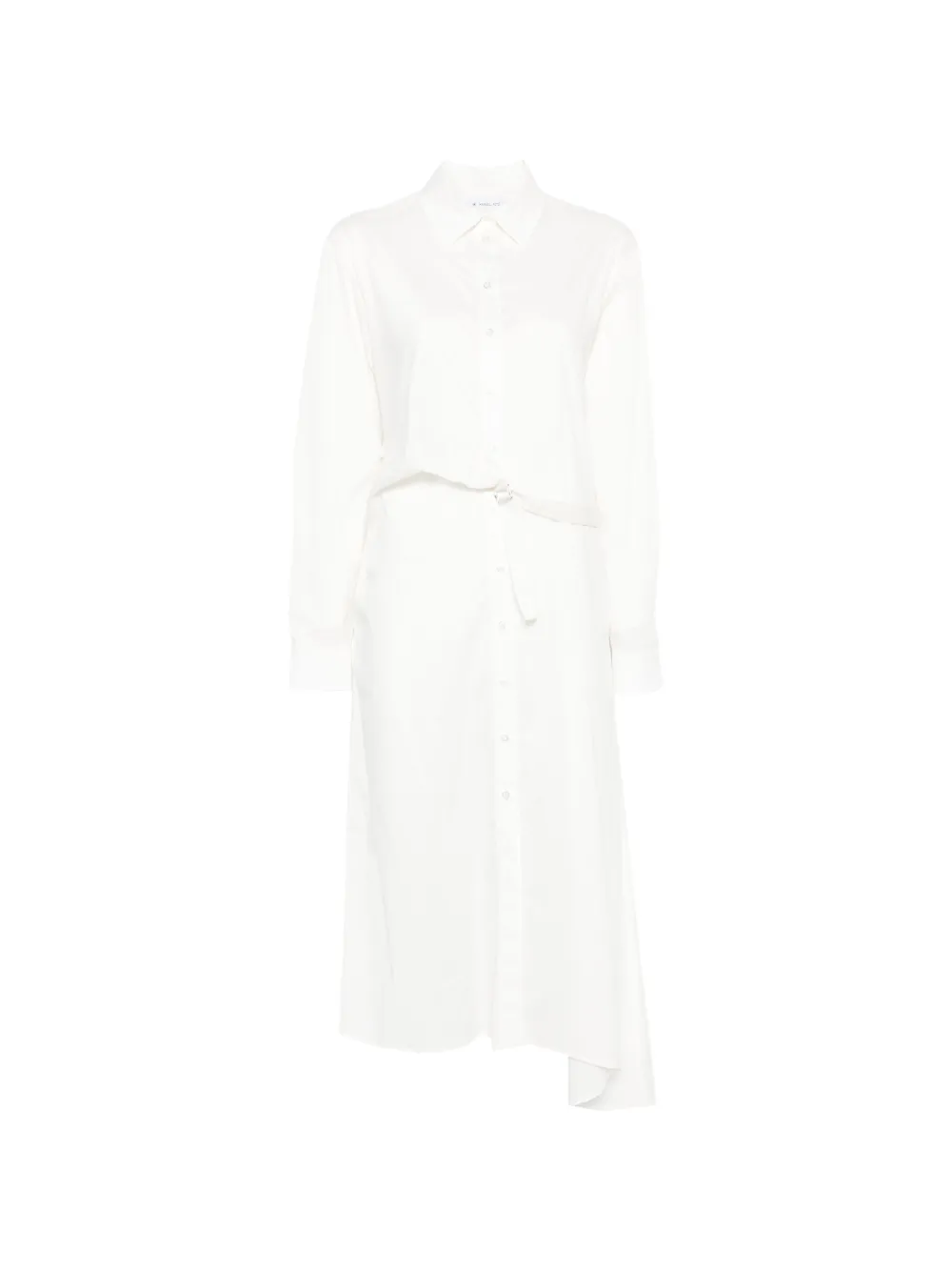 Manuel Ritz belted midi dress - Bianco