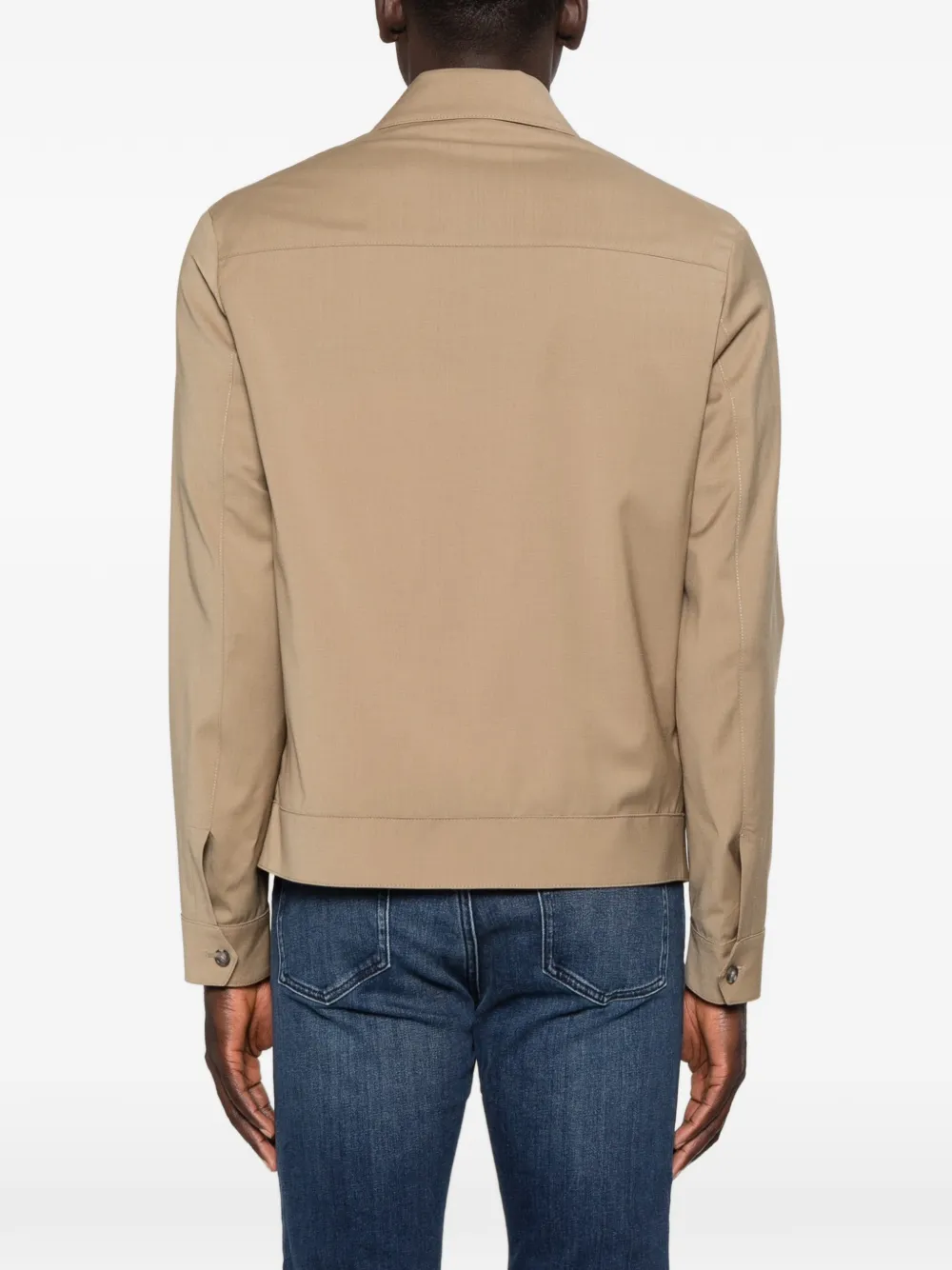 Manuel Ritz Jack met ritssluiting Beige