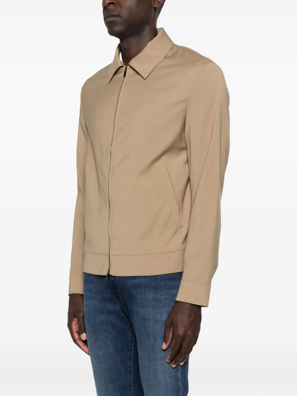 Manuel Ritz Jack met ritssluiting Beige