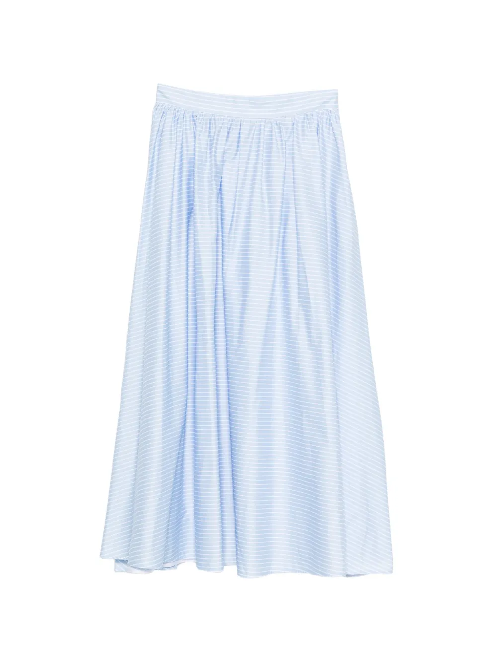 Manuel Ritz striped maxi skirt - Blu