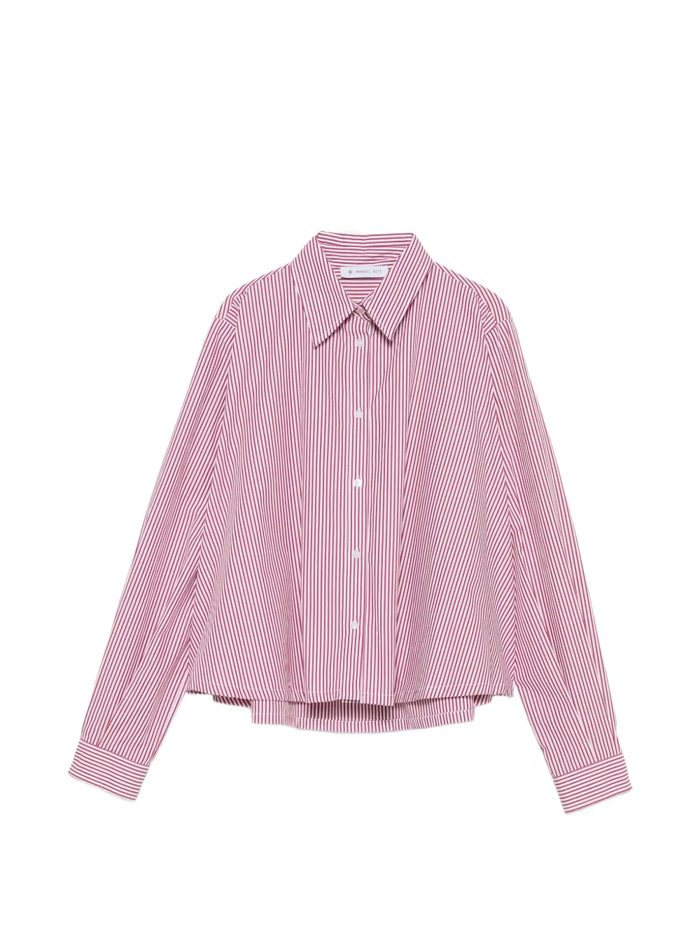 Manuel Ritz striped shirt - Rosso