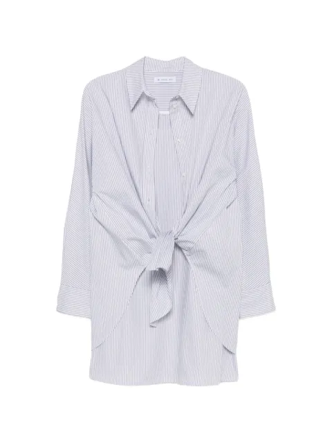 Manuel Ritz striped tie-waist mini dress