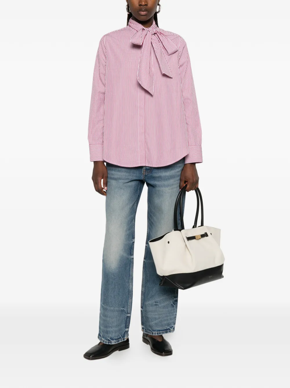 Manuel Ritz Gestreept shirt Rood