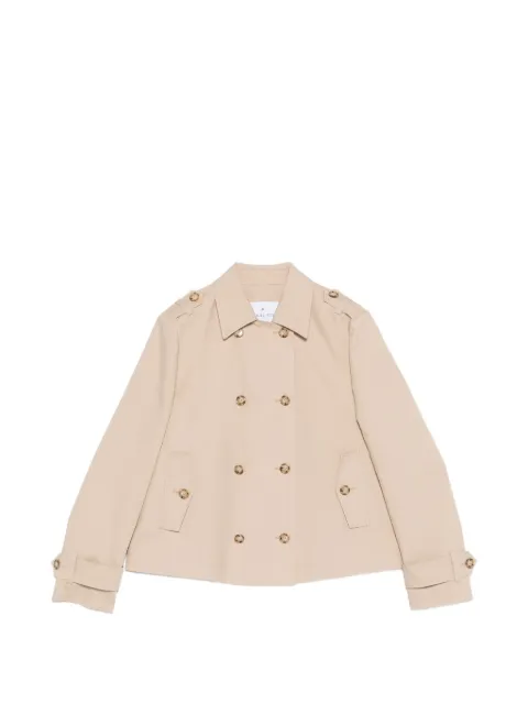 Manuel Ritz double-breasted epaulette jacket